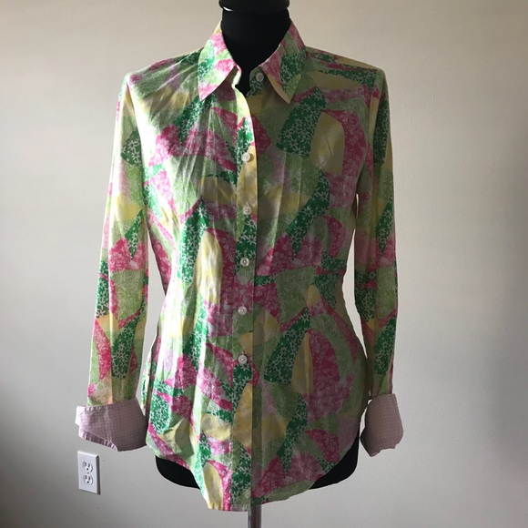 Lilly Pulitzer Tops - Lilly Pulitzer Button Down Blouse